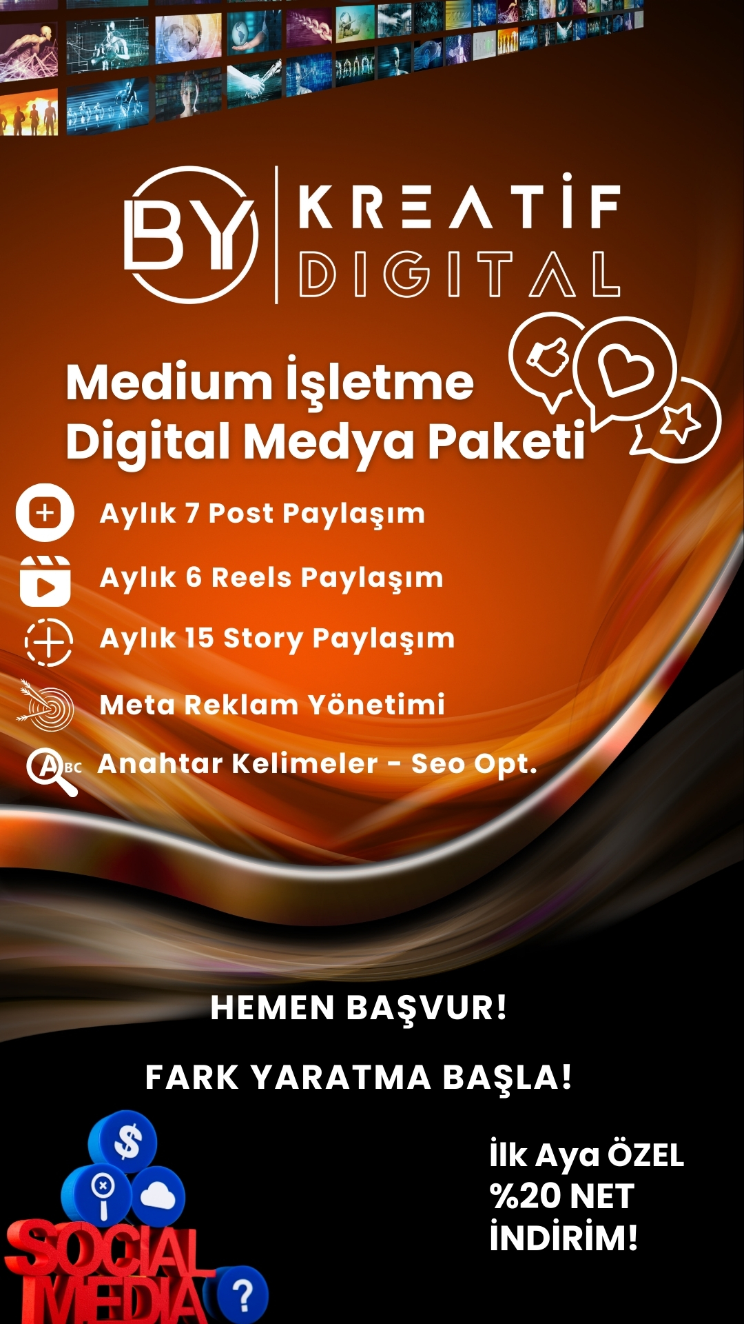 Sosyal medya paketi